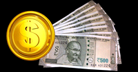 The Indian rupee strengthened by 11 paise to 83.29 against the US dollar